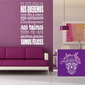 En este hogar nos queremos…