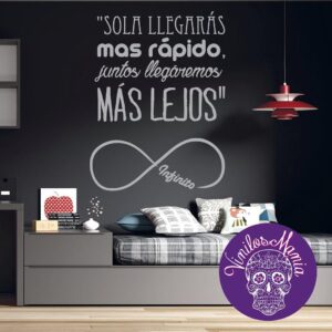 Sola llegarás más rápido…