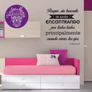 Porque, sin buscarte… – Cortazar