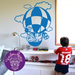 Globo aerostático con animales