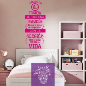 Si algún día la tristeza…