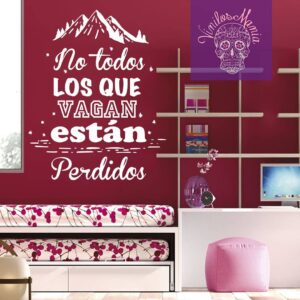 No todos los que vagan…