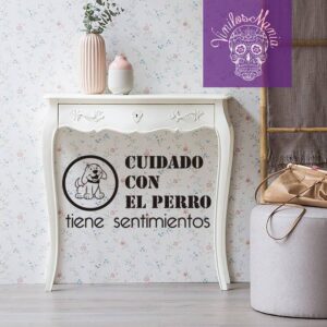 Cuidado con el perro…