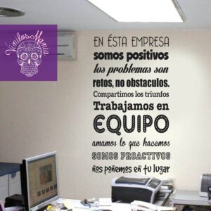 En esta empresa…