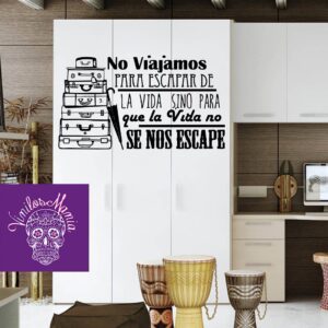 No viajamos para escapar…