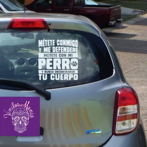 Métete conmigo y me defenderé…