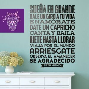 Sueña en grande…
