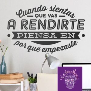 Cuando sientas que vas a rendirte…
