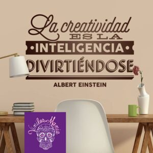 La creatividad es la inteligencia…