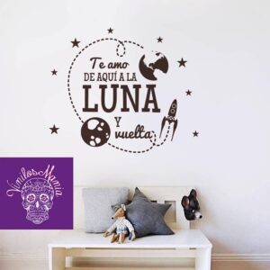 Te amo de aquí a la luna…