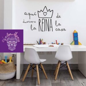 Aquí duerme la reina de la casa
