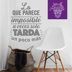 Lo que parece imposible…