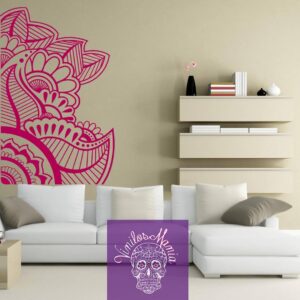 Mandalas y hojas