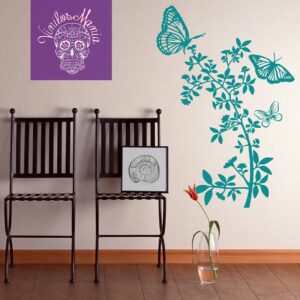 Mariposas en ramas
