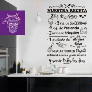 Nuestra receta…