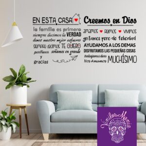 En esta casa creemos en Dios…