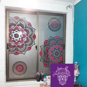 Empavonado Mandalas con color