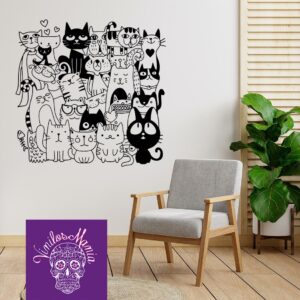 Mural Gatos