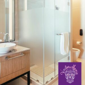 Shower Door Baño – Empavonado Liso