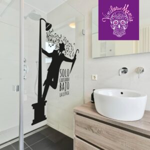 Shower Door Baño – Cantando bajo la lluvia
