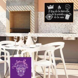 Pizarra – El rey de la parrilla…